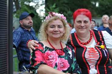 Dobra zabawa na dożynkach gminy Wieluń